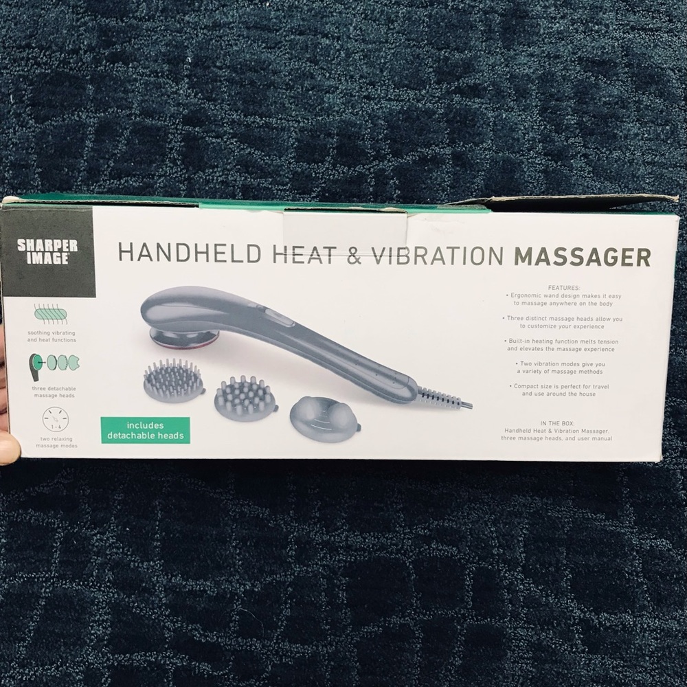 NWOT Handheld heat and vibration massager